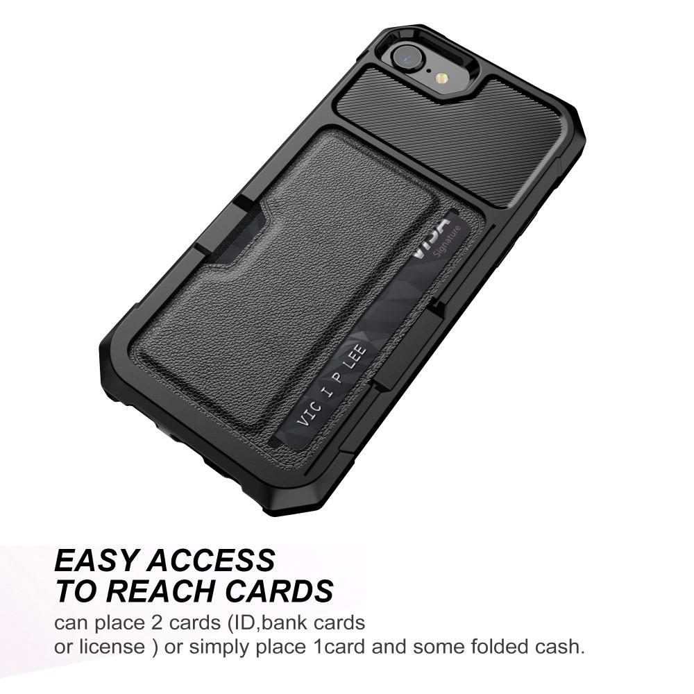 Tough Card Case iPhone 8 svart