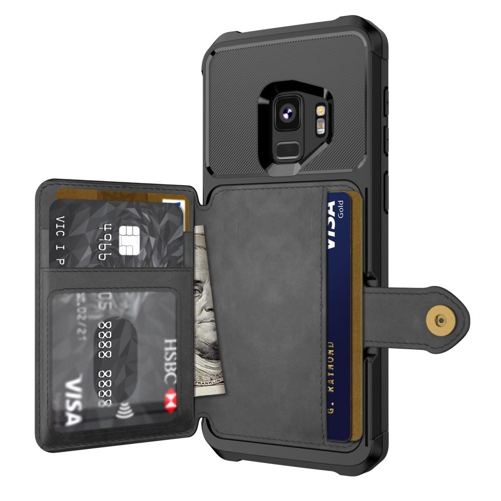Tough Multi-slot Deksel Samsung Galaxy S9 Svart
