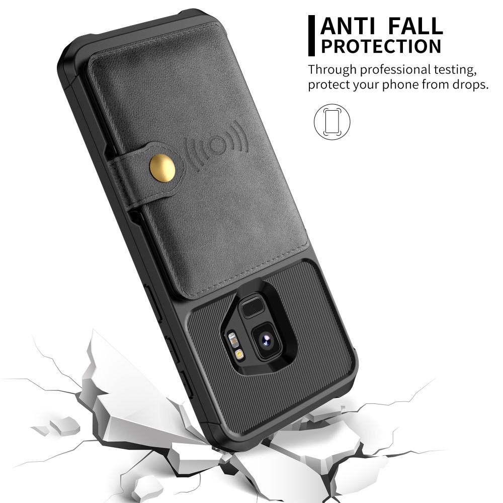 Tough Multi-slot Deksel Samsung Galaxy S9 Svart