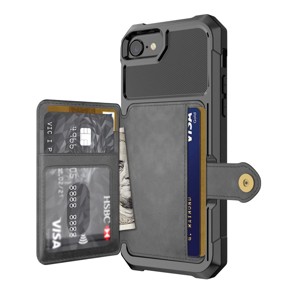 Tough Multi-slot Case iPhone 7 svart