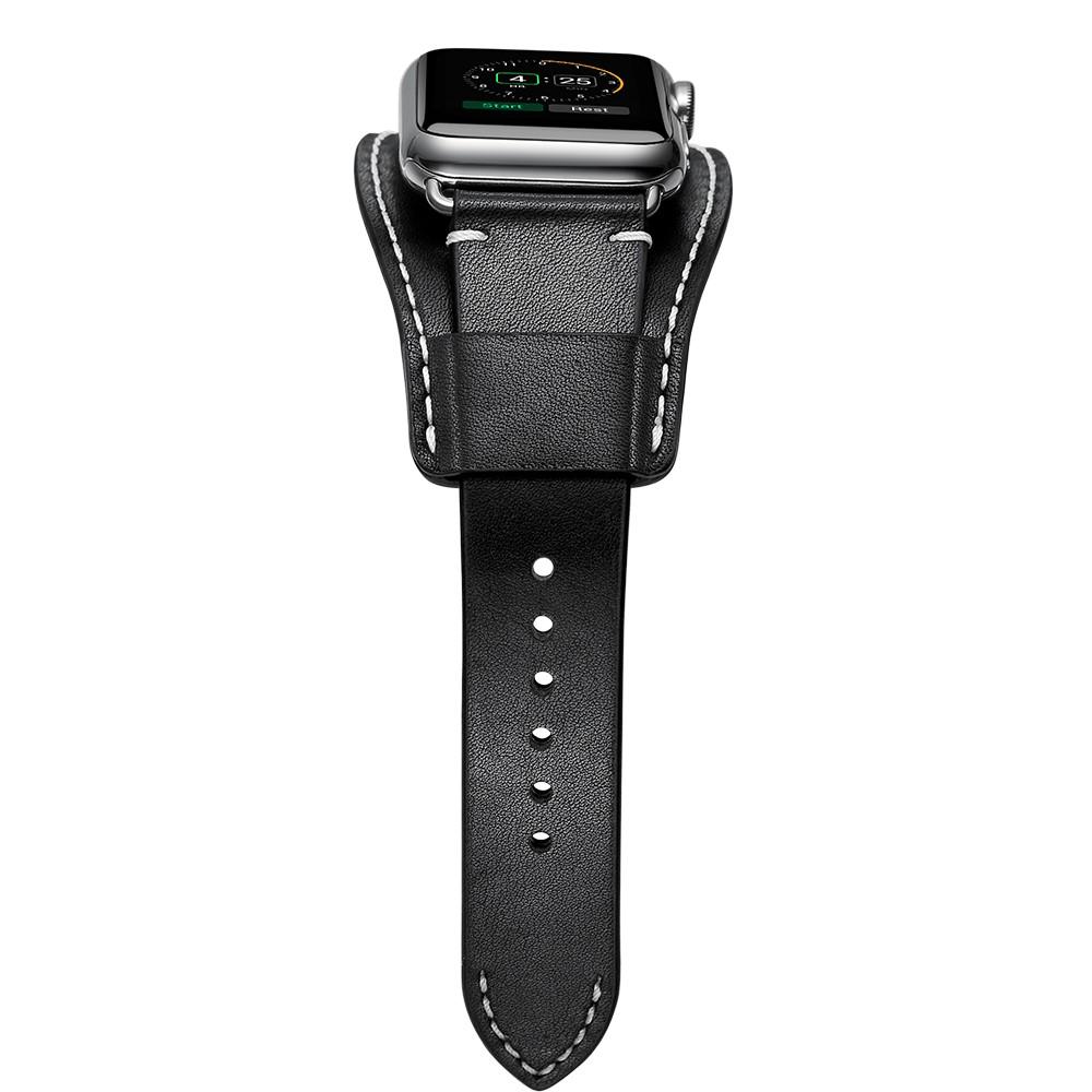 Apple Watch 44mm Bredt Skinnreim svart
