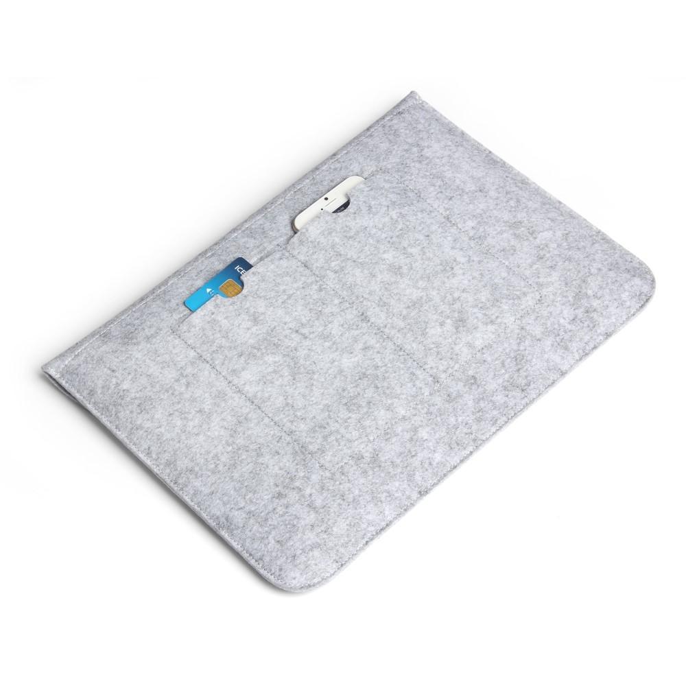 Laptopdeksel i filt 13" grå