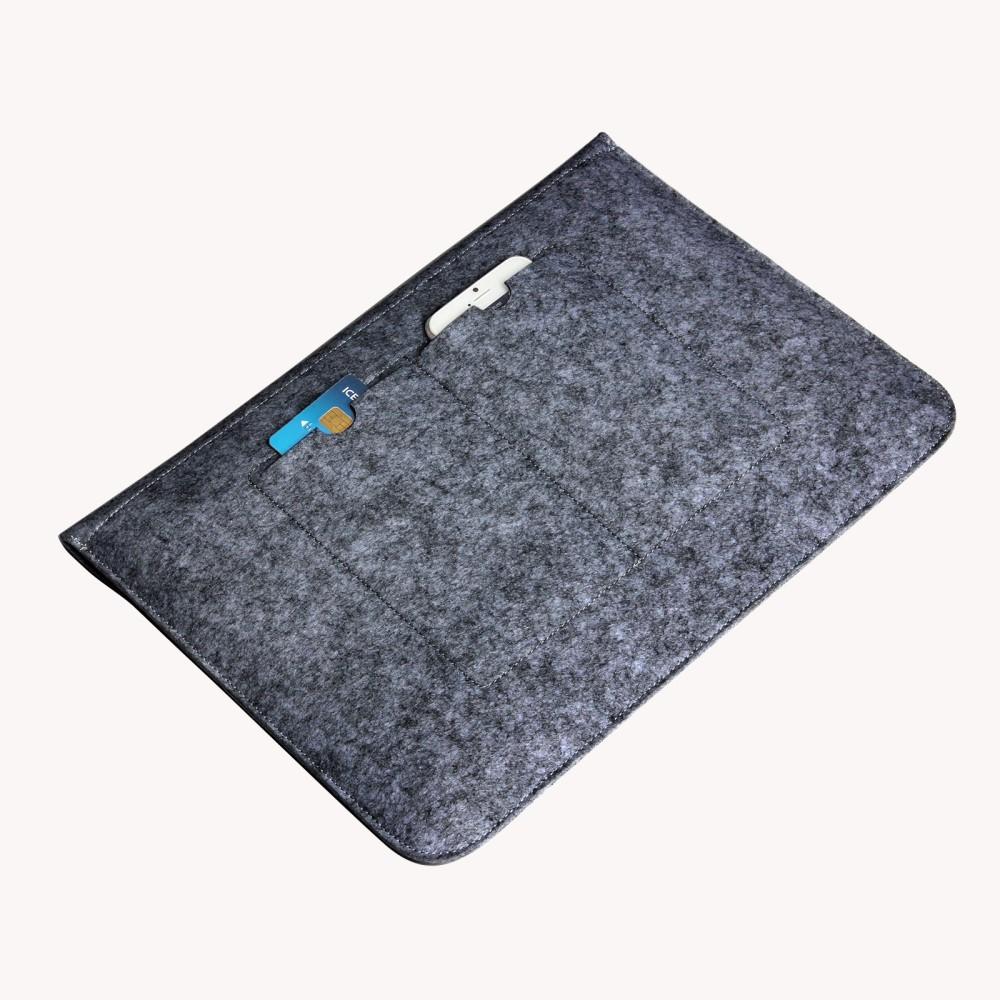 Laptopdeksel i filt 13" mørkegrå