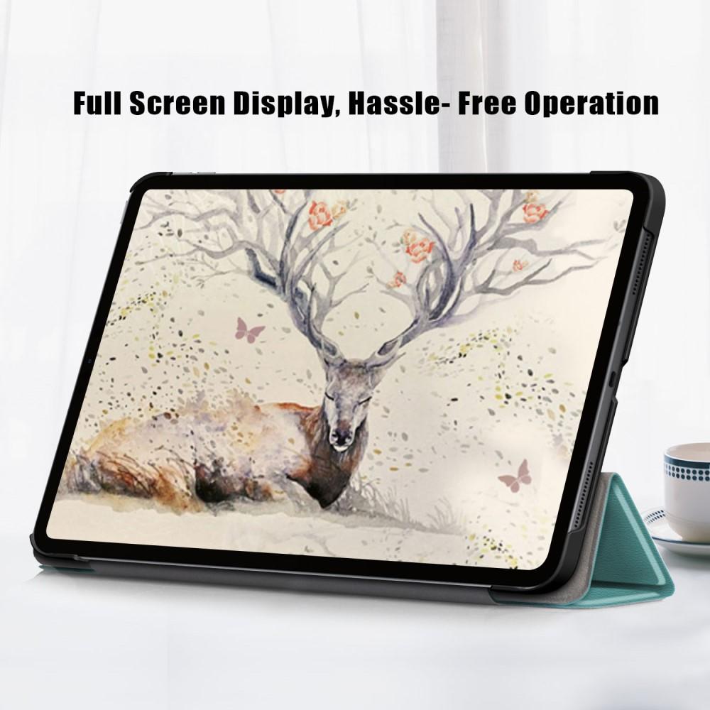 Etui Tri-fold iPad Air 10.9 5th Gen (2022) grønn