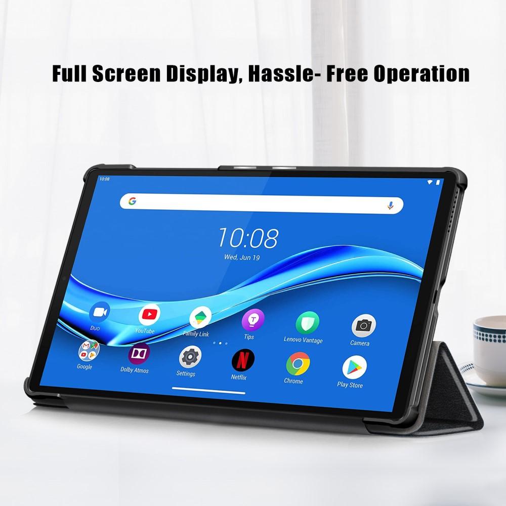 Etui Tri-fold Lenovo Tab M10 FHD Plus svart