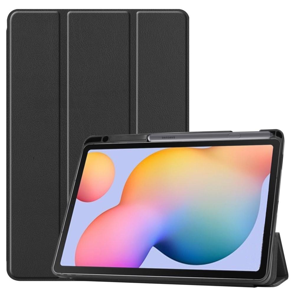 Etui Tri-fold Pencil-holder Galaxy Tab S6 Lite 10.4 svart