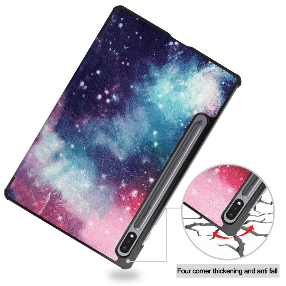 Etui Tri-fold Samsung Galaxy Tab S7 - Space