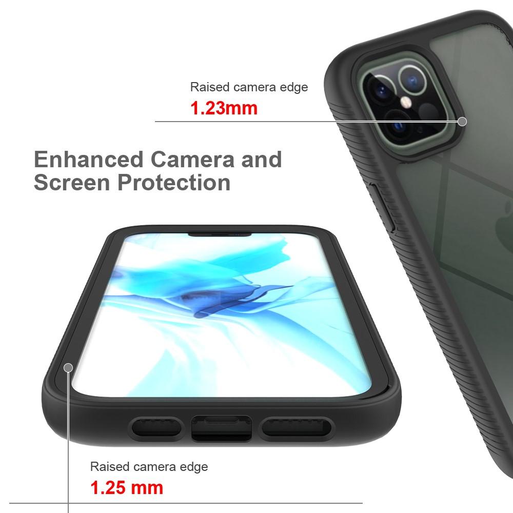 Full Cover Deksel iPhone 12 Pro Max Svart
