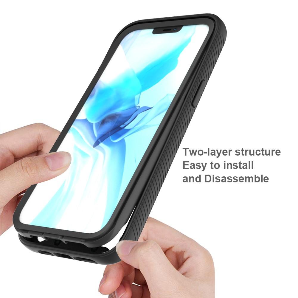 Full Cover Deksel iPhone 12 Pro Max Svart