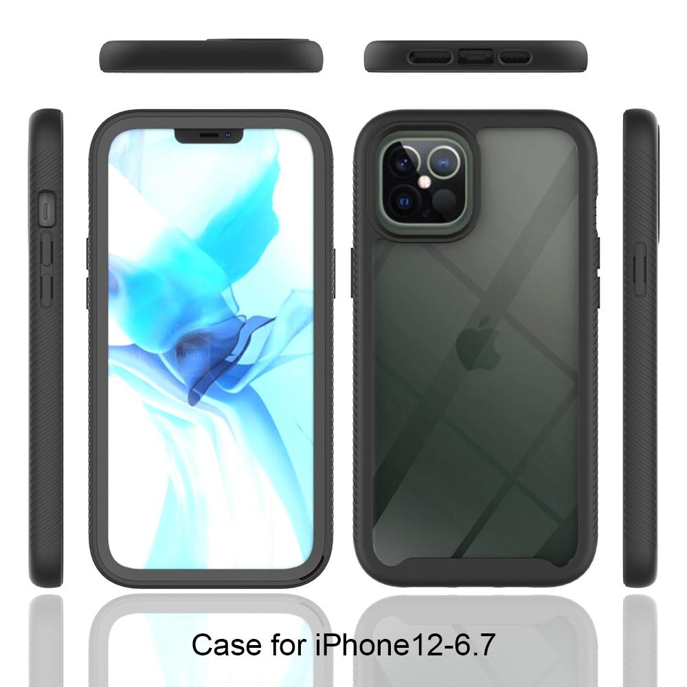 Full Cover Deksel iPhone 12 Pro Max Svart