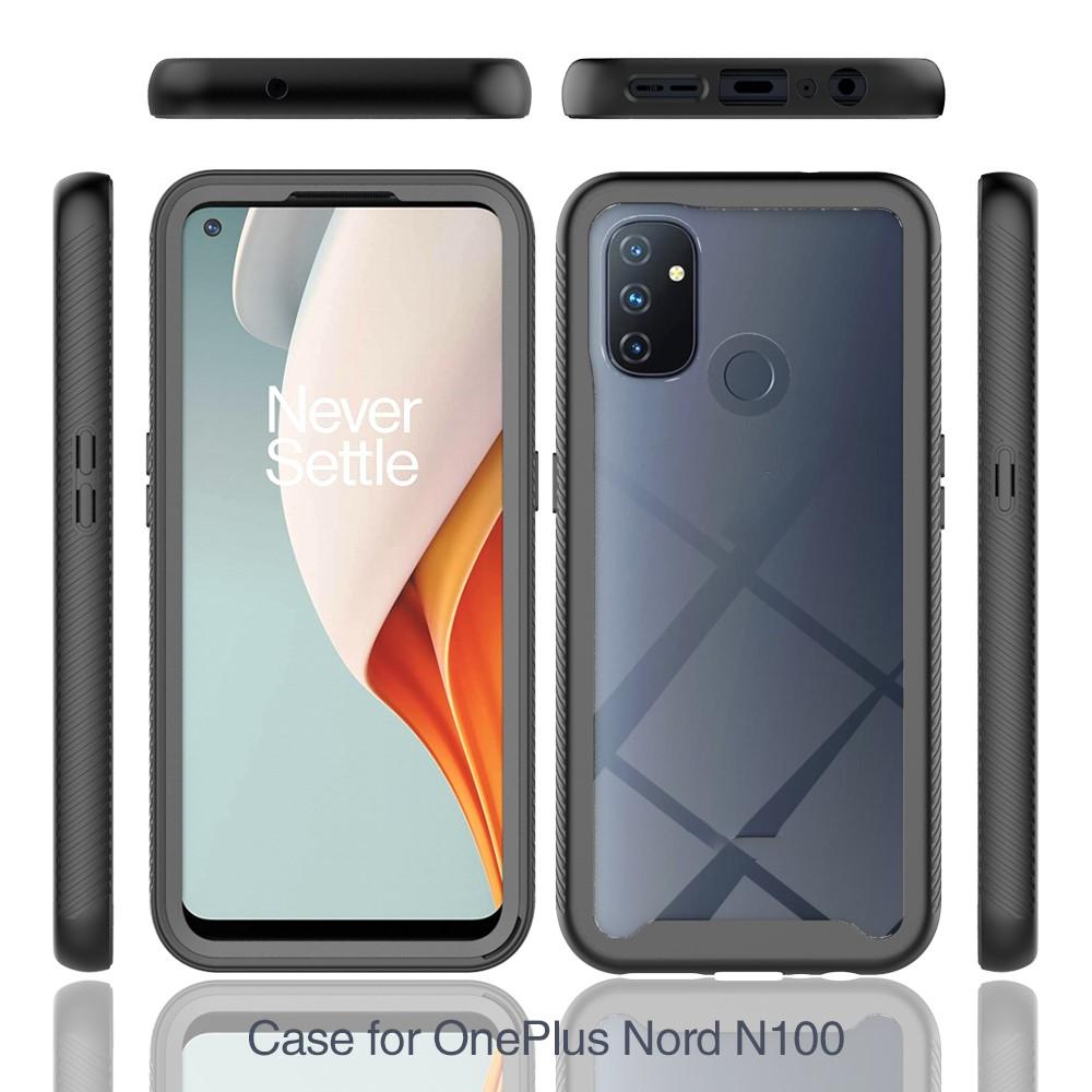 Full Cover Deksel OnePlus Nord N100 svart