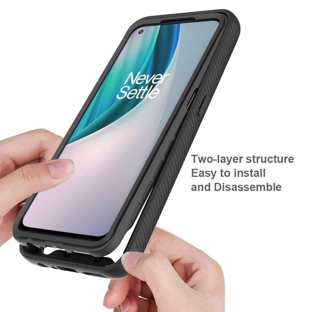 Full Cover Deksel OnePlus Nord N10 5G svart
