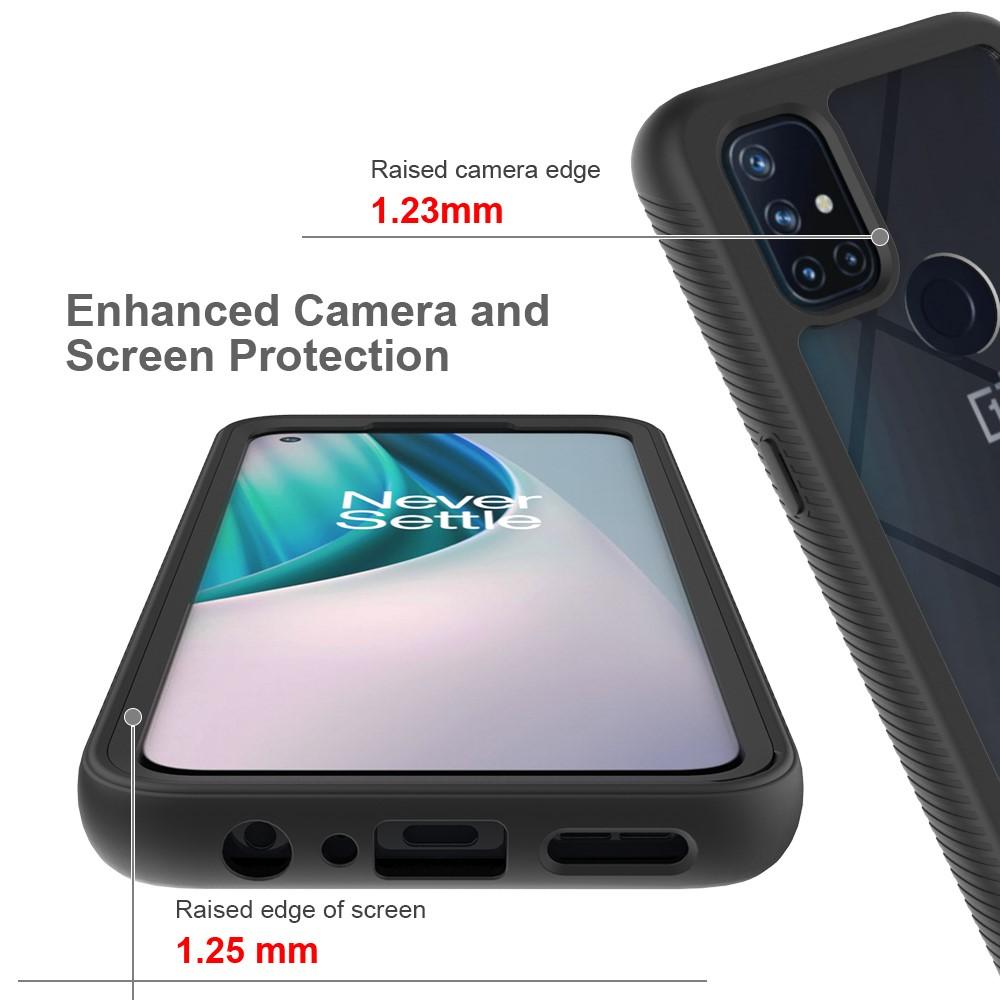 Full Cover Deksel  OnePlus Nord N10 5G Svart