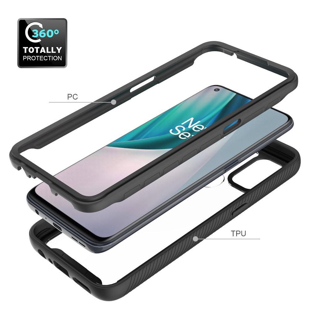 Full Cover Deksel  OnePlus Nord N10 5G Svart