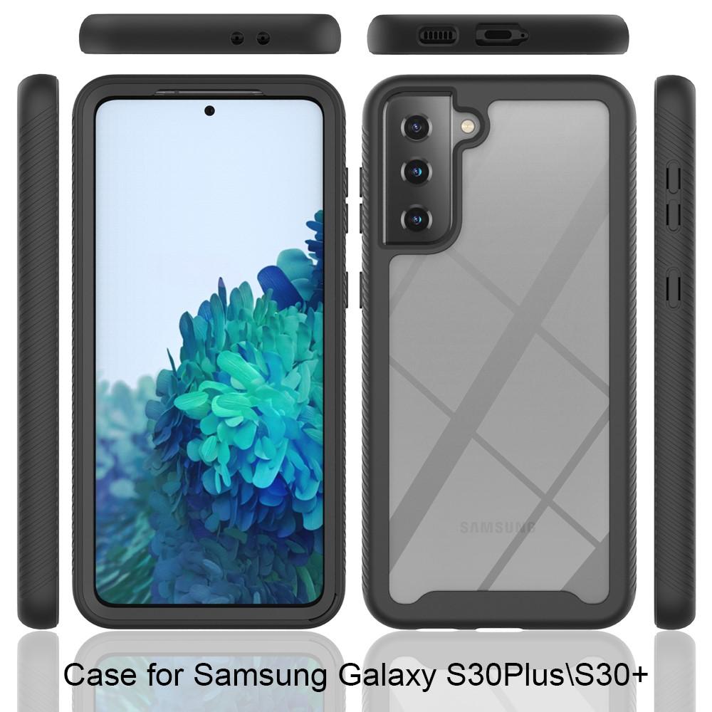 Full Cover Deksel Samsung Galaxy S21 Plus svart