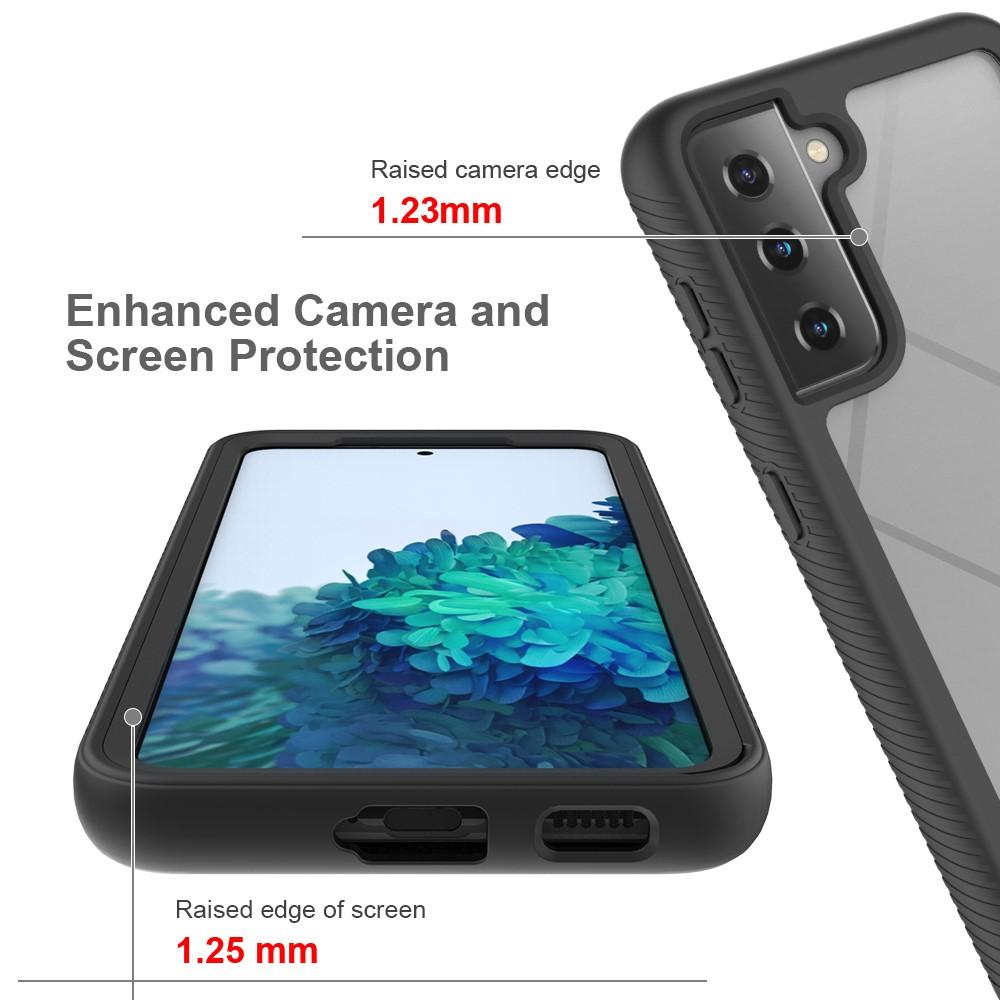 Full Cover Deksel Samsung Galaxy S21 Svart