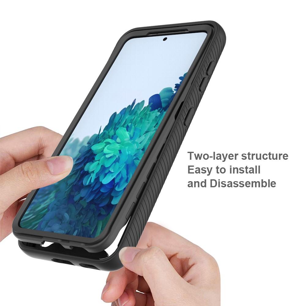Full Cover Deksel Samsung Galaxy S21 Svart