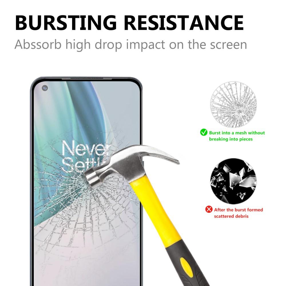 Heldekkende Skjermbeskytter Herdet Glass OnePlus Nord N100