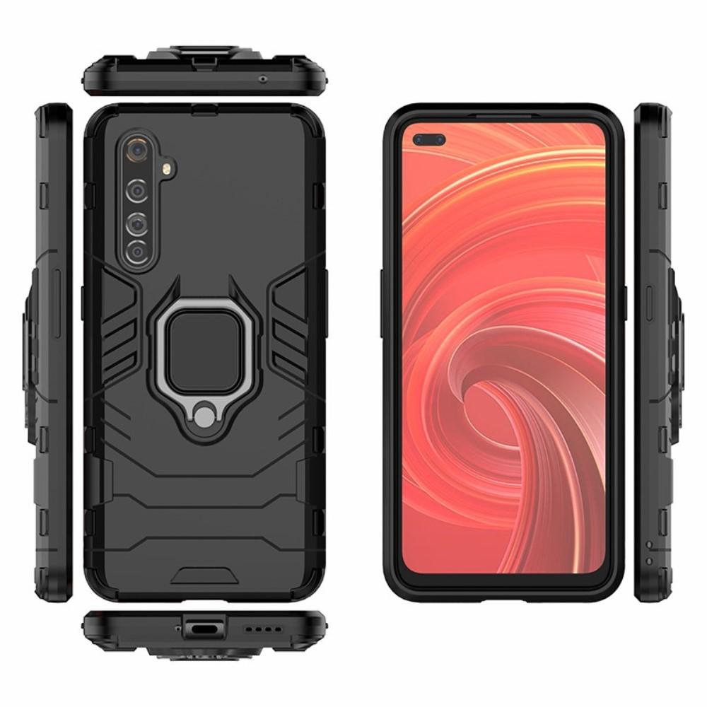 Hybriddeksel Tech Ring Realme X50 Pro 5G svart