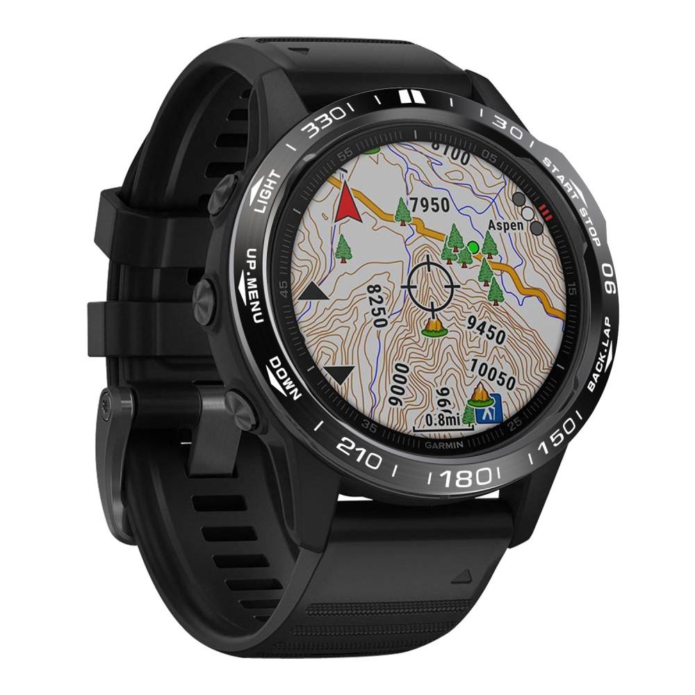 Ramme Garmin Fenix 6X svart