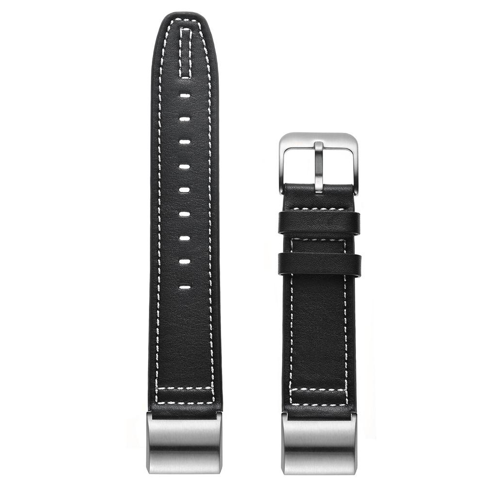 Fitbit Charge 2 Reim Lær Svart