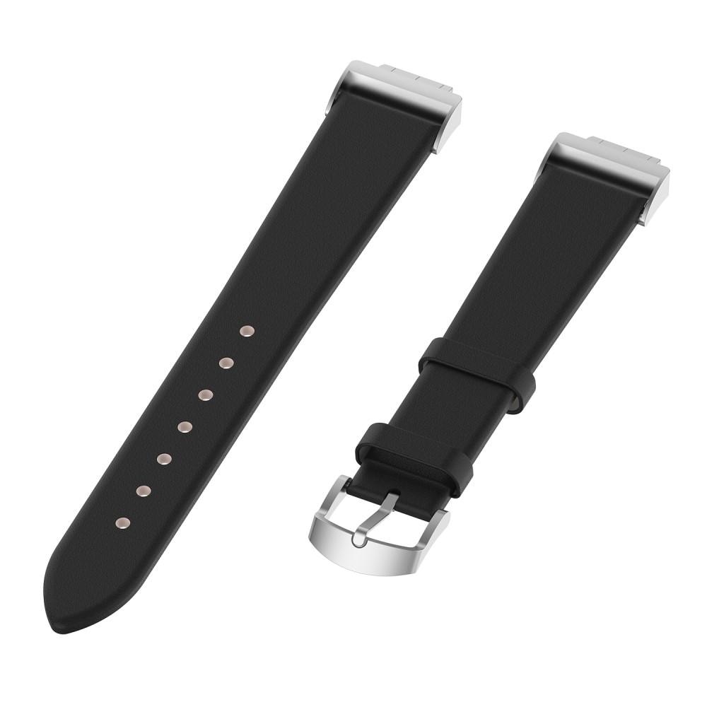 Fitbit Inspire/Inspire HR/Inspire 2 Reim Lær svart