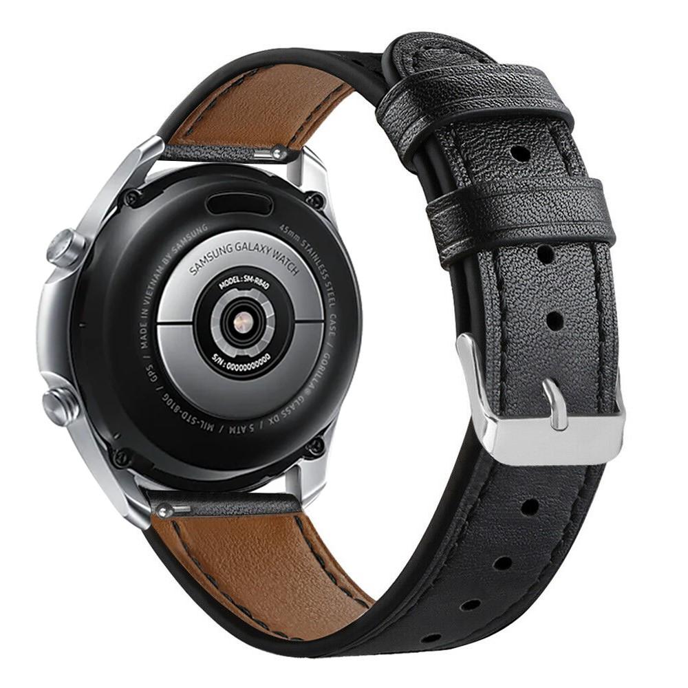 Samsung Galaxy Watch 3 45mm Reim Lær svart