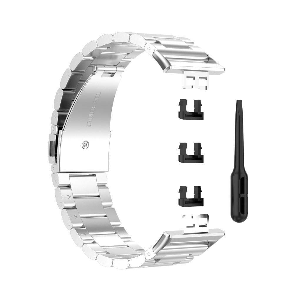 Metallarmbånd Huawei Watch Fit sølv