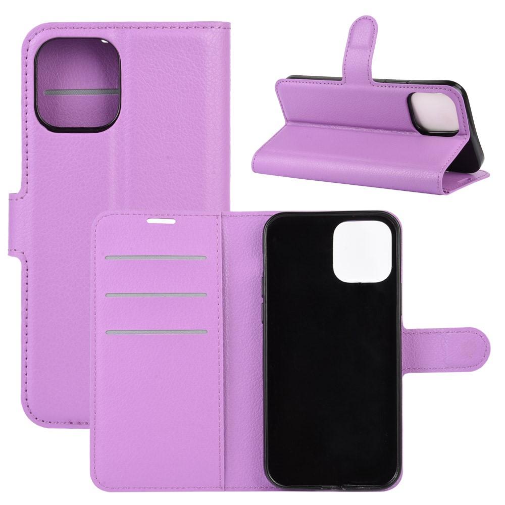 Mobilveske Apple iPhone 12/iPhone 12 Pro Lilla