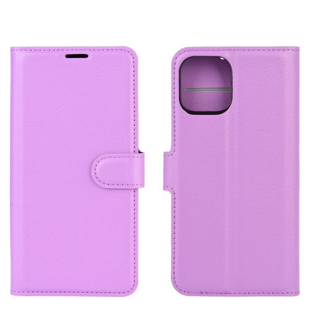 Mobilveske Apple iPhone 12/iPhone 12 Pro Lilla