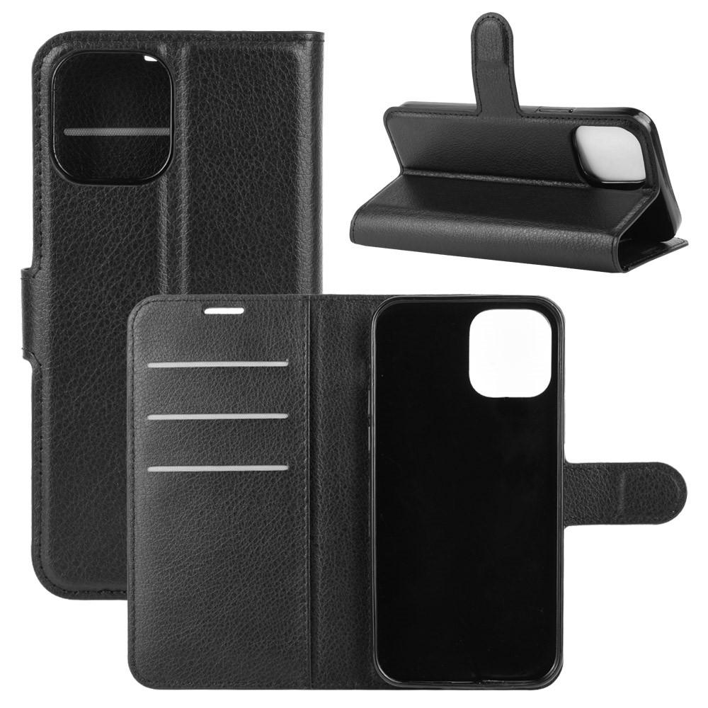 Mobilveske Apple iPhone 12/iPhone 12 Pro Svart