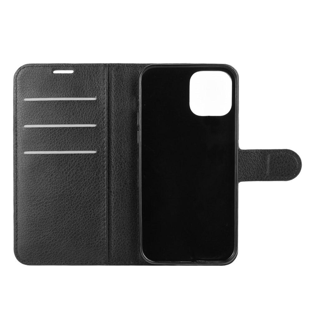 Mobilveske Apple iPhone 12/iPhone 12 Pro Svart
