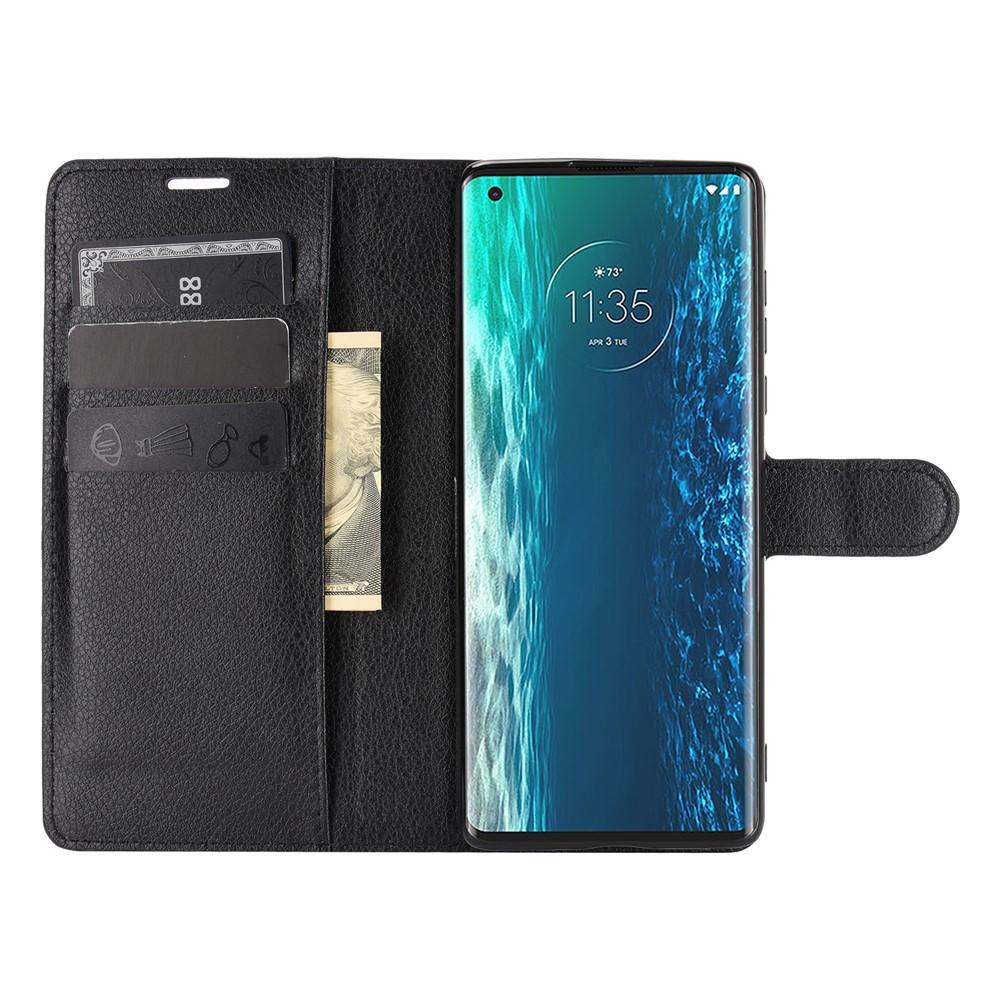 Mobilveske Motorola Edge Svart