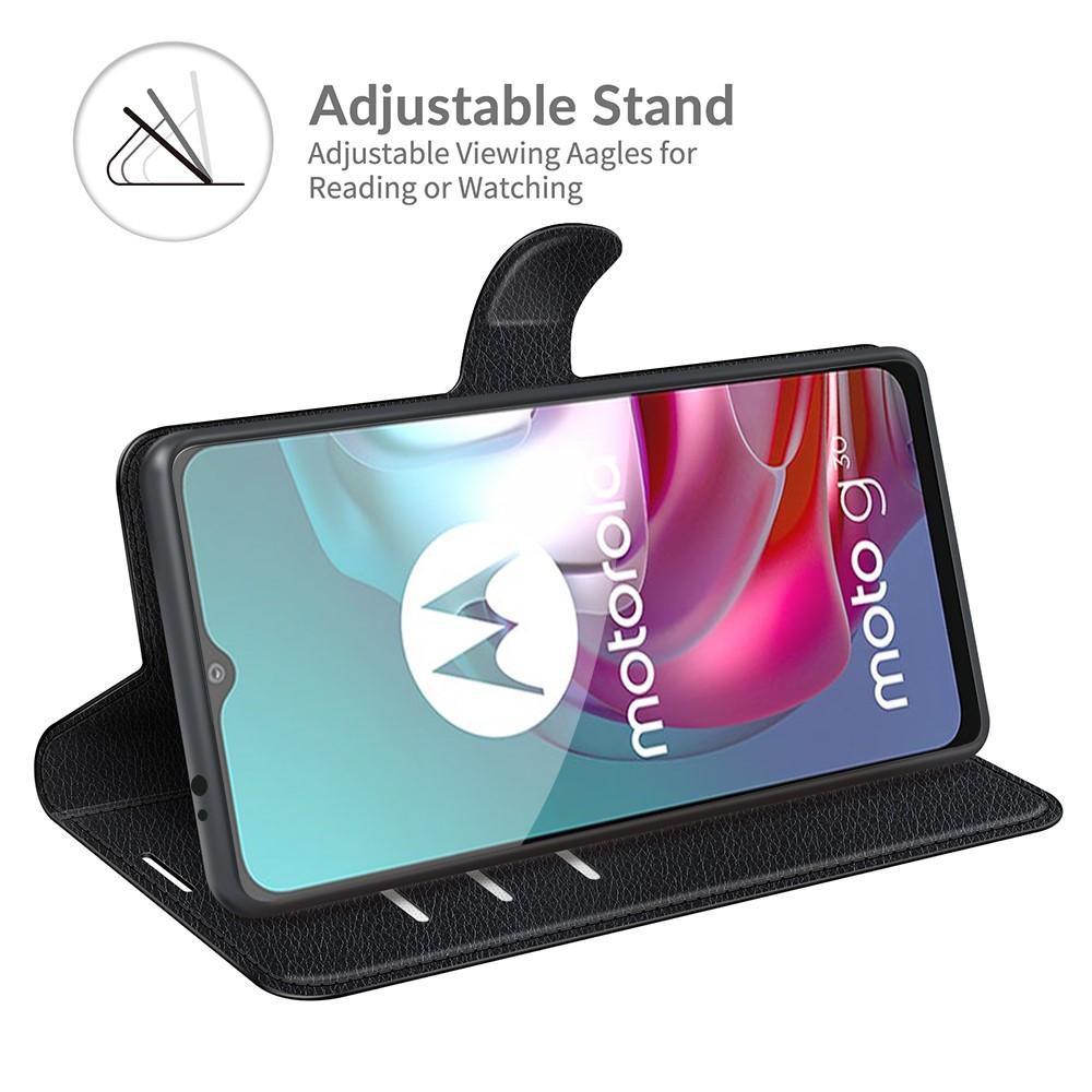 Mobilveske Motorola Moto G30/Moto G10/Moto G20 Svart