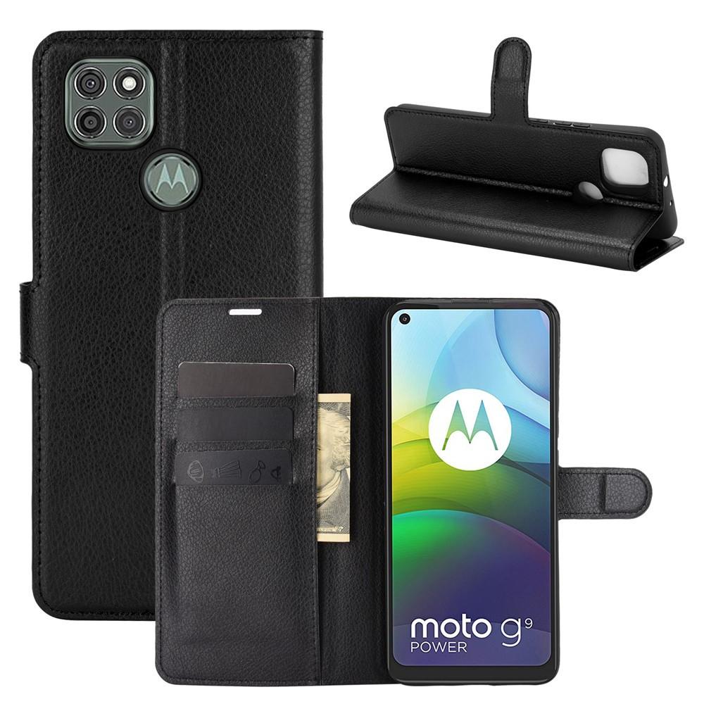 Mobilveske Motorola Moto G9 Power svart