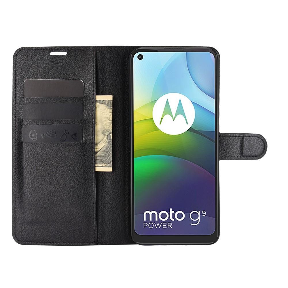 Mobilveske Motorola Moto G9 Power Svart