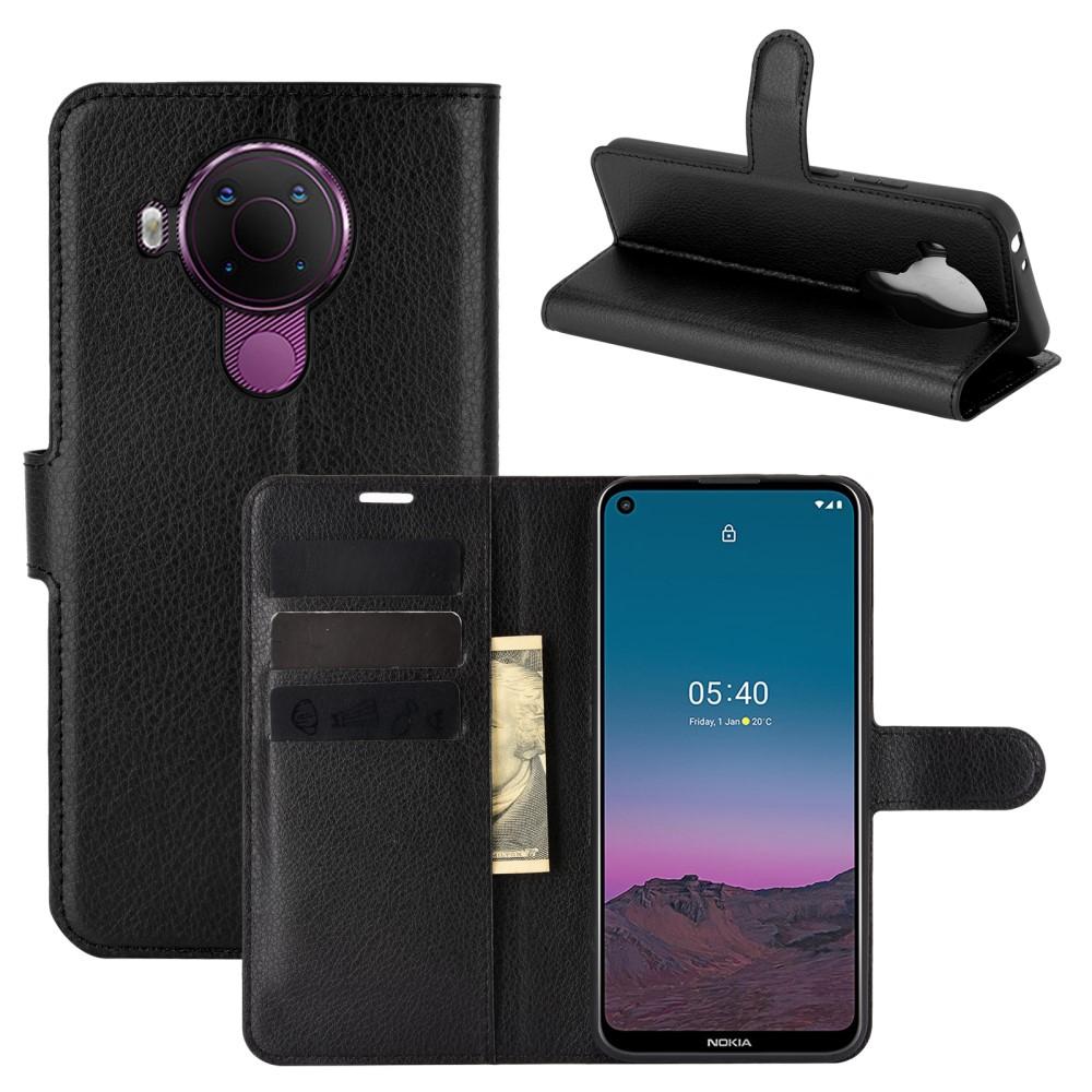 Mobilveske Nokia 5.4 Svart