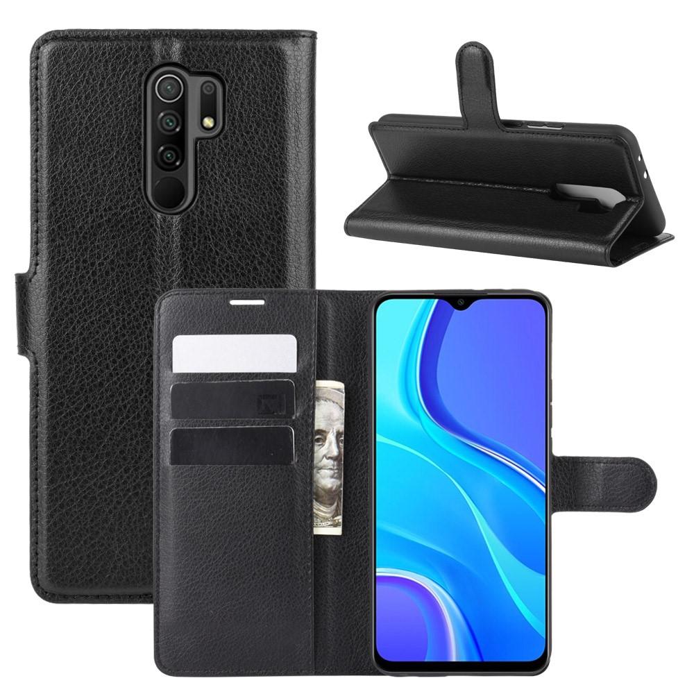 Mobilveske Xiaomi Redmi 9 svart