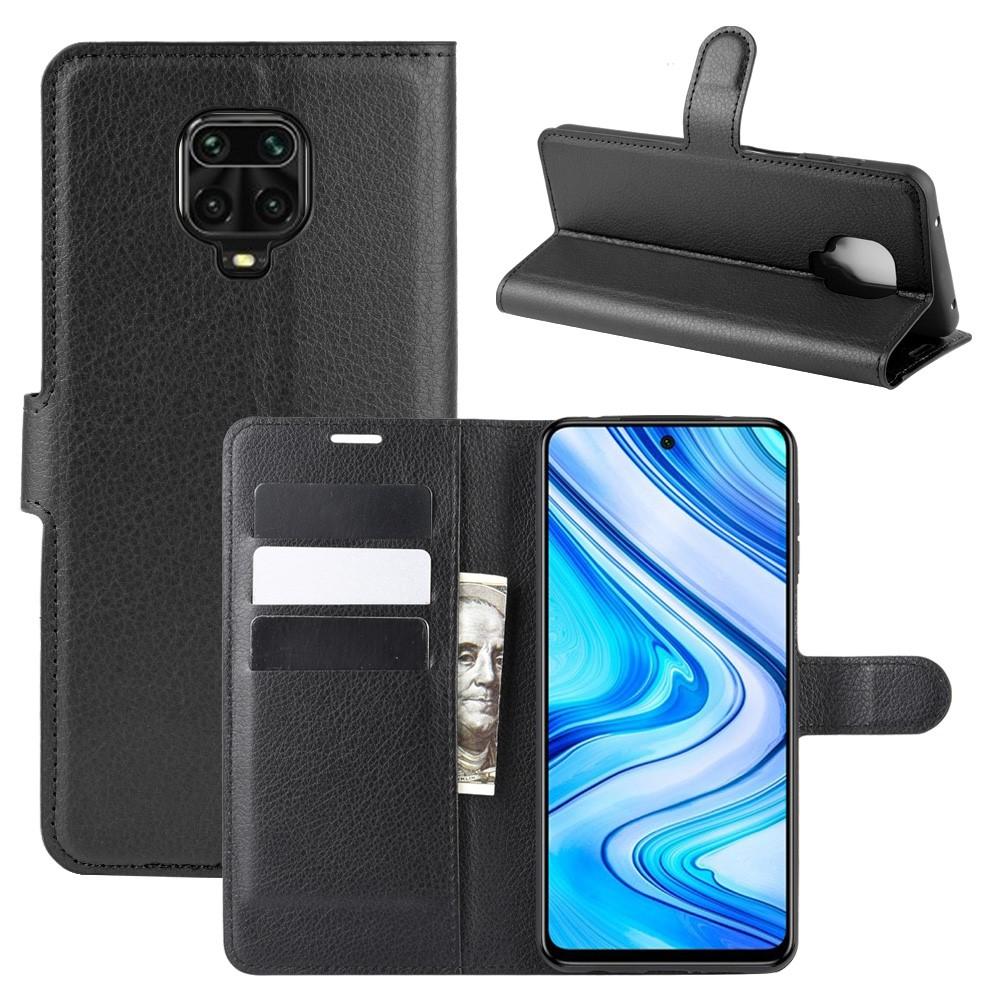 Mobilveske Xiaomi Redmi Note 9 Pro/9S svart