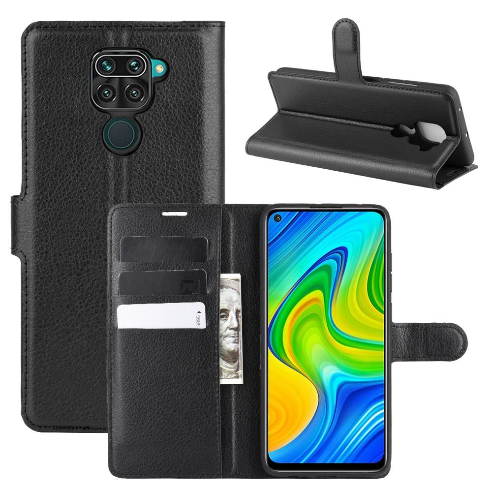 Mobilveske Xiaomi Redmi Note 9 svart