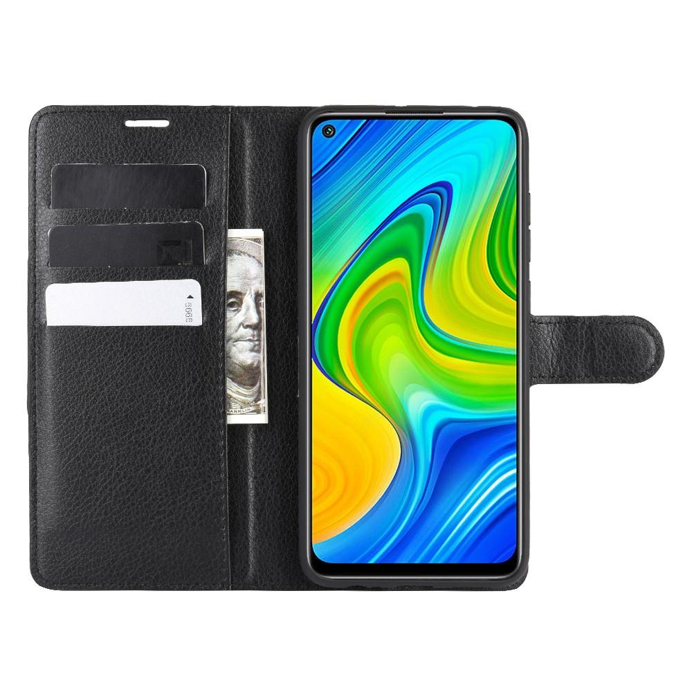 Mobilveske Xiaomi Redmi Note 9 svart