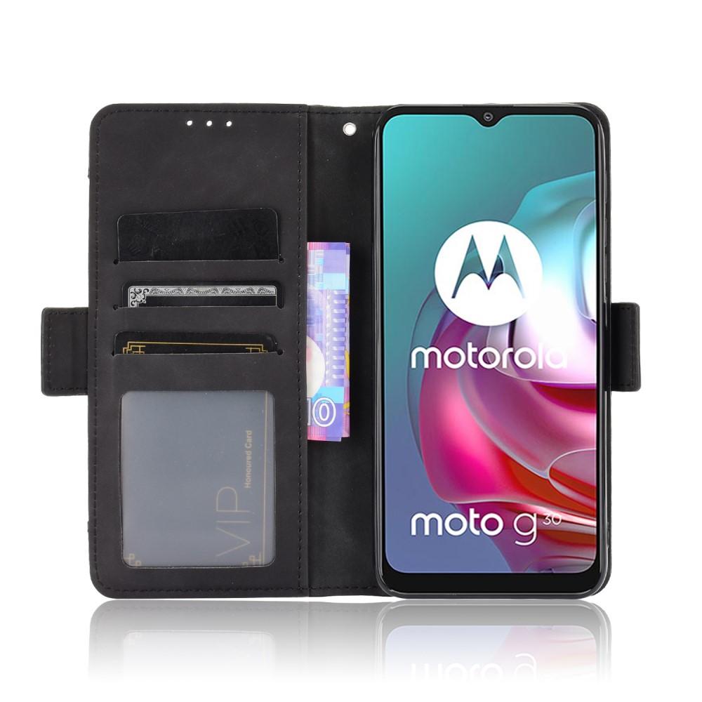 Multi Lommebokdeksel Motorola Moto G10/G20/G30 svart