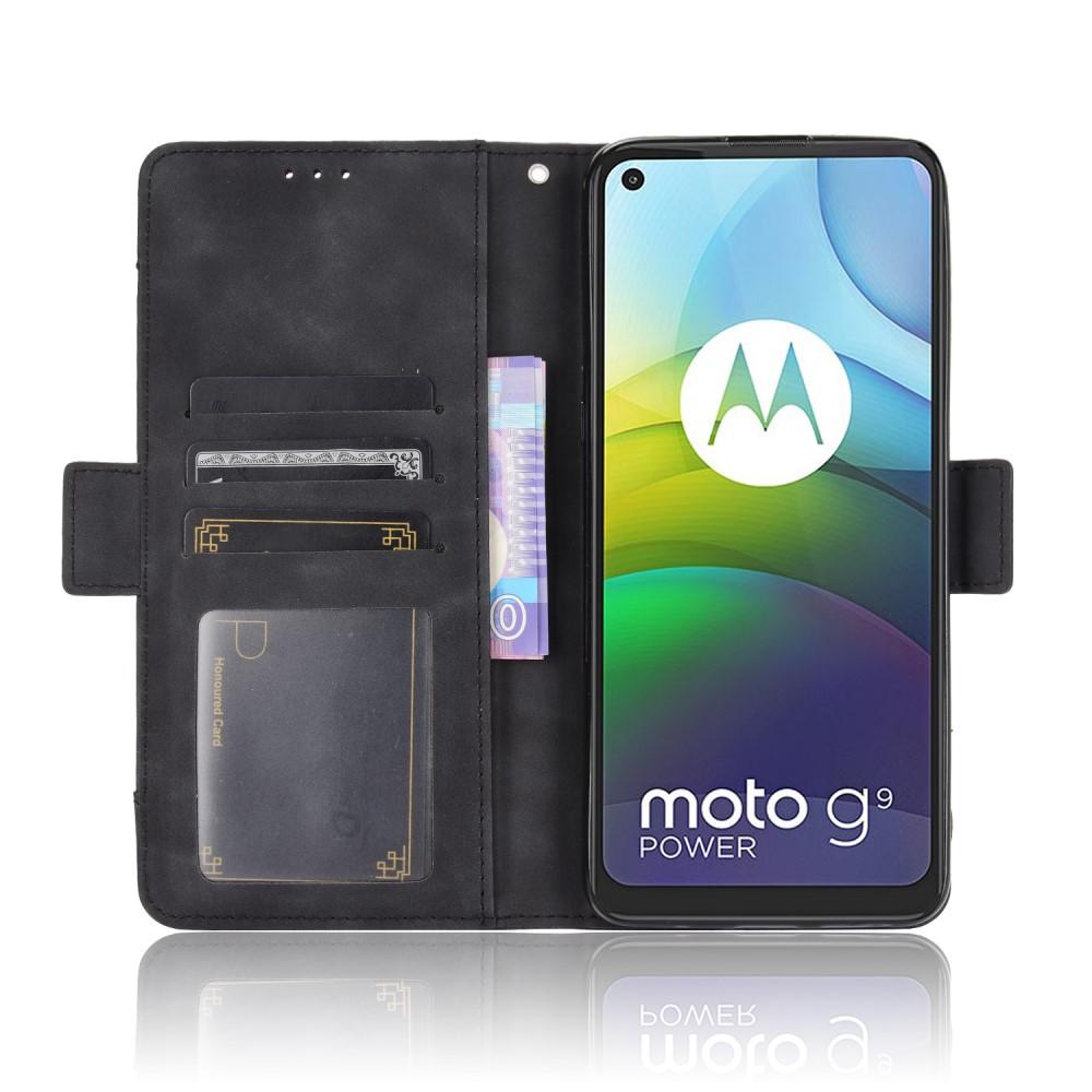 Multi Lommebokdeksel Motorola Moto G9 Power svart