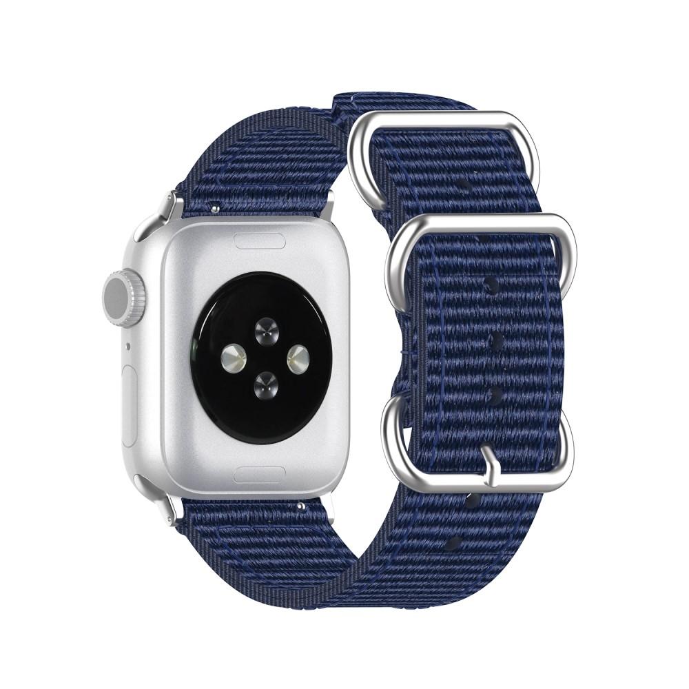 Apple Watch 45mm Series 9 Nato Reim blå