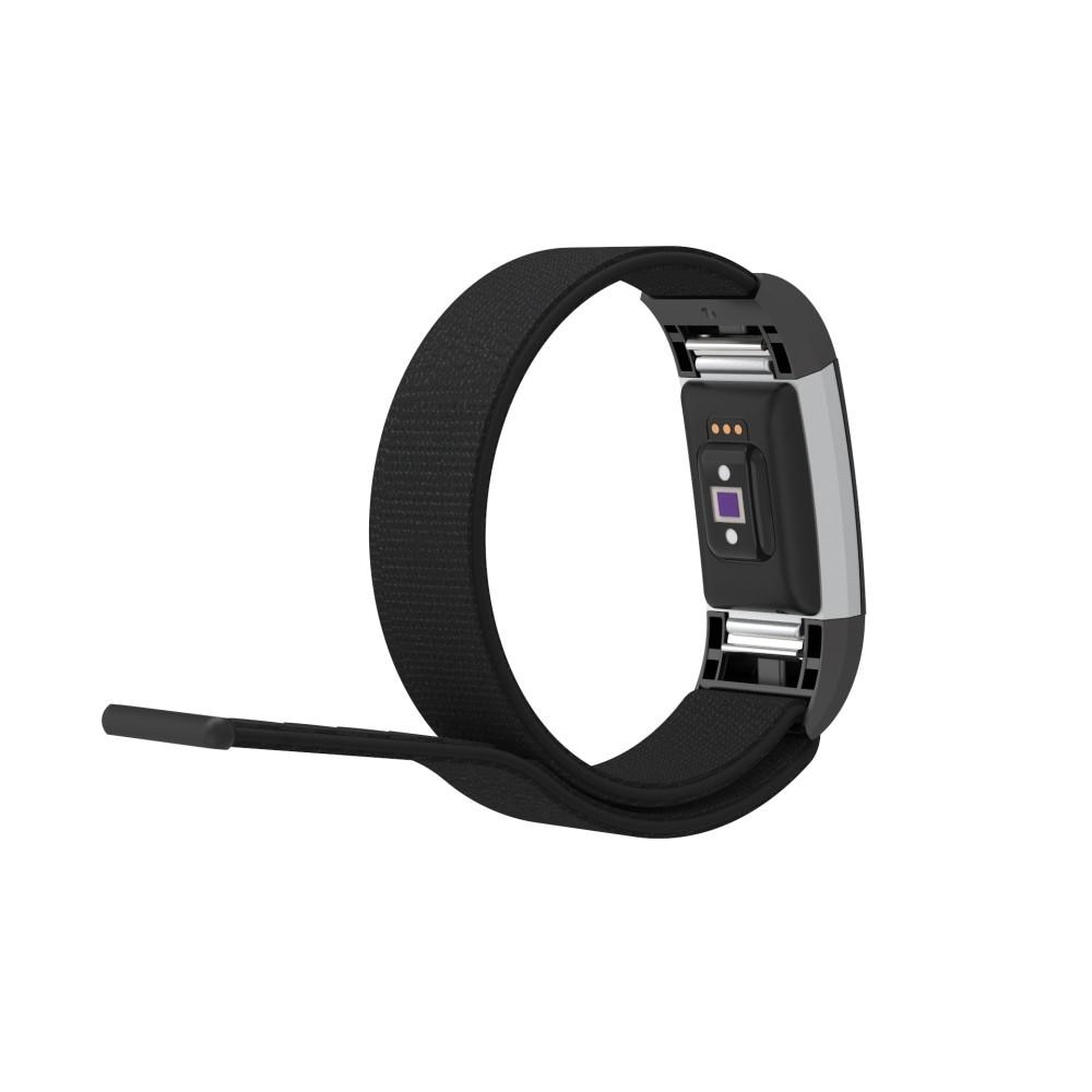 Fitbit Charge 2 Nylonreim Svart