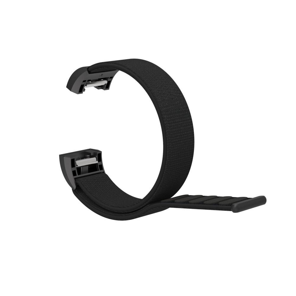 Fitbit Charge 2 Nylonreim Svart