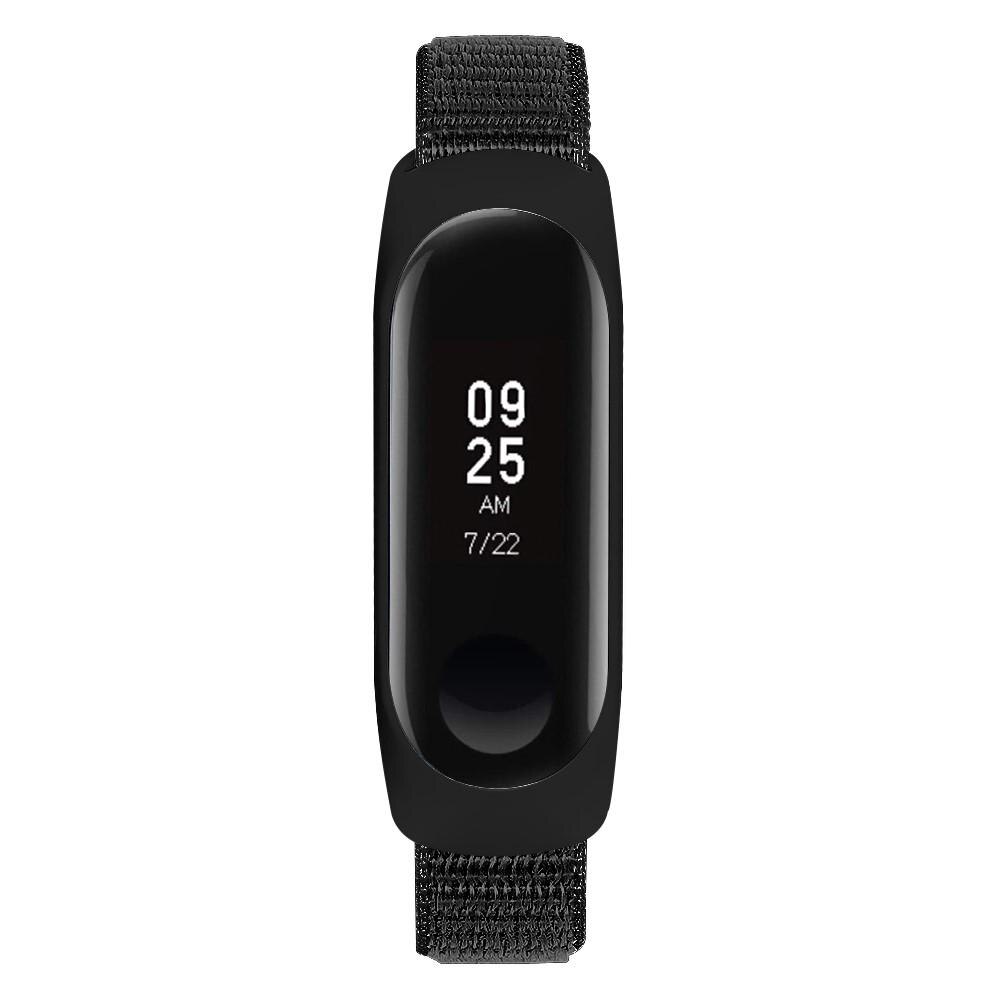 Xiaomi Mi Band 4/Mi Band 3 Nylonreim Svart