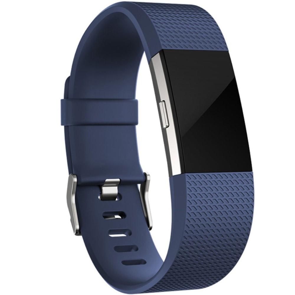 Fitbit Charge 2 Reim Silikon blå