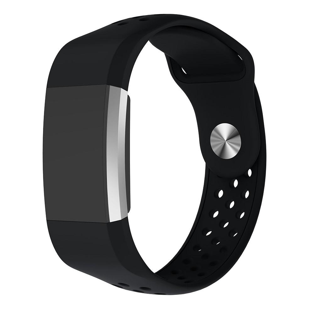 Fitbit Charge 2 Reim Silikon svart