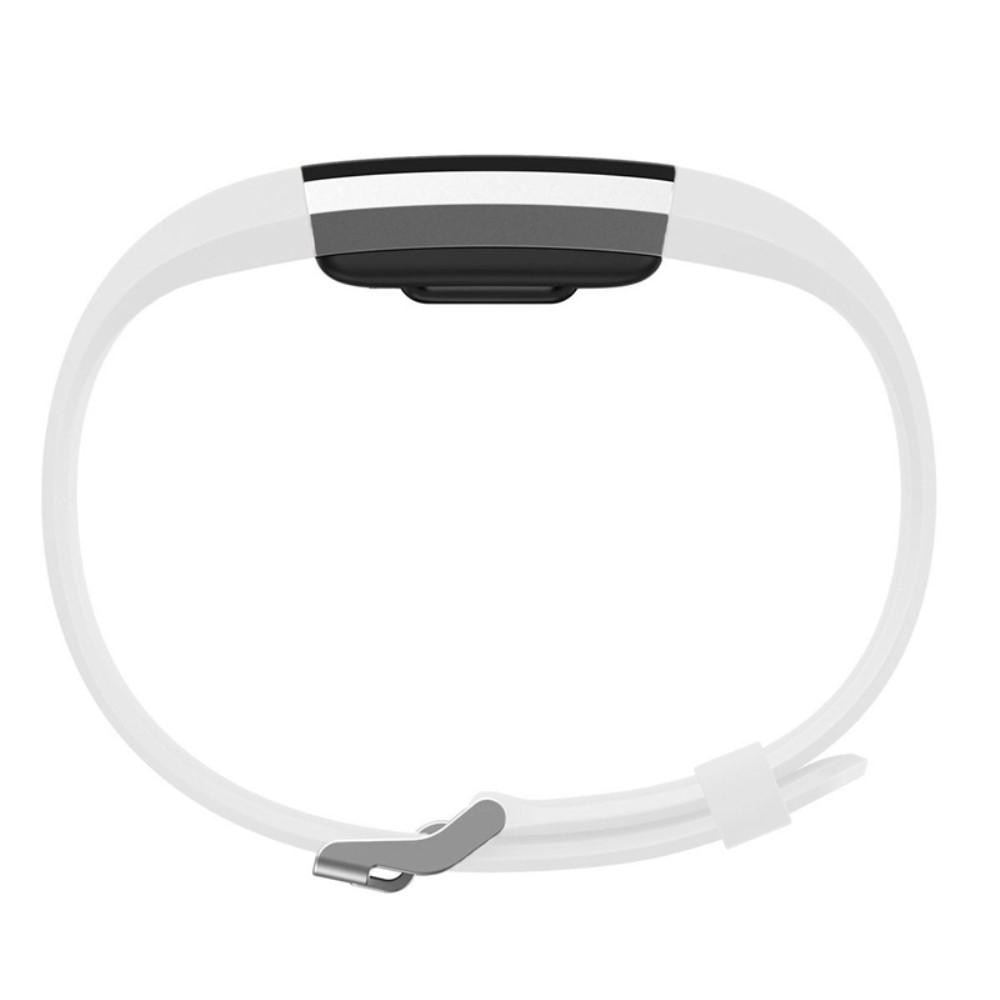 Fitbit Charge 2 Reim Silikon hvit